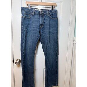 Levi's 514 Medium Wash Men's Slim Straight Leg Jeans - Size 33 x 30